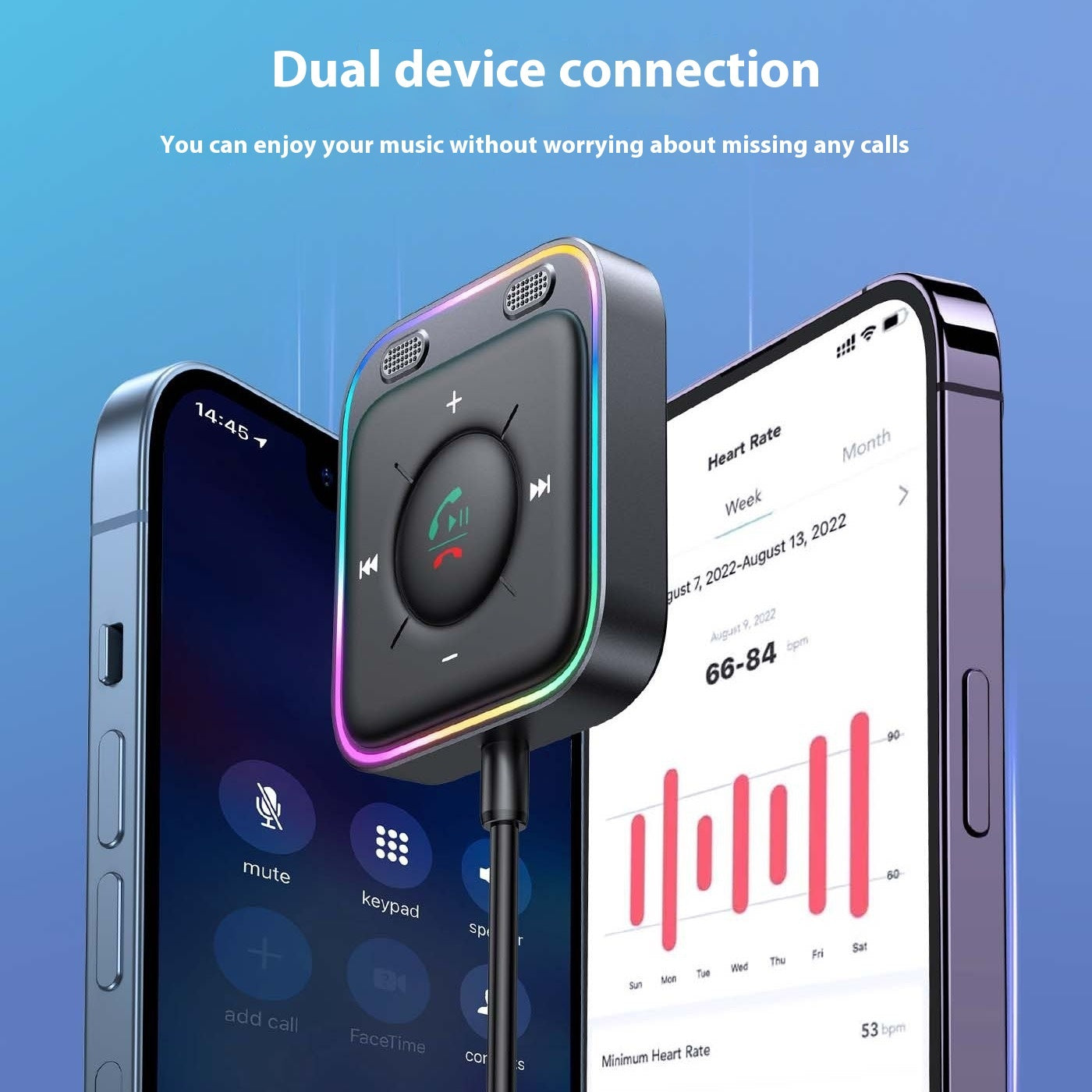 MP3 Player Music Audio Noise Reduction Adapter TF Card