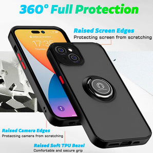 iPhone 14 Magnetic Ring Holder iPhone case
